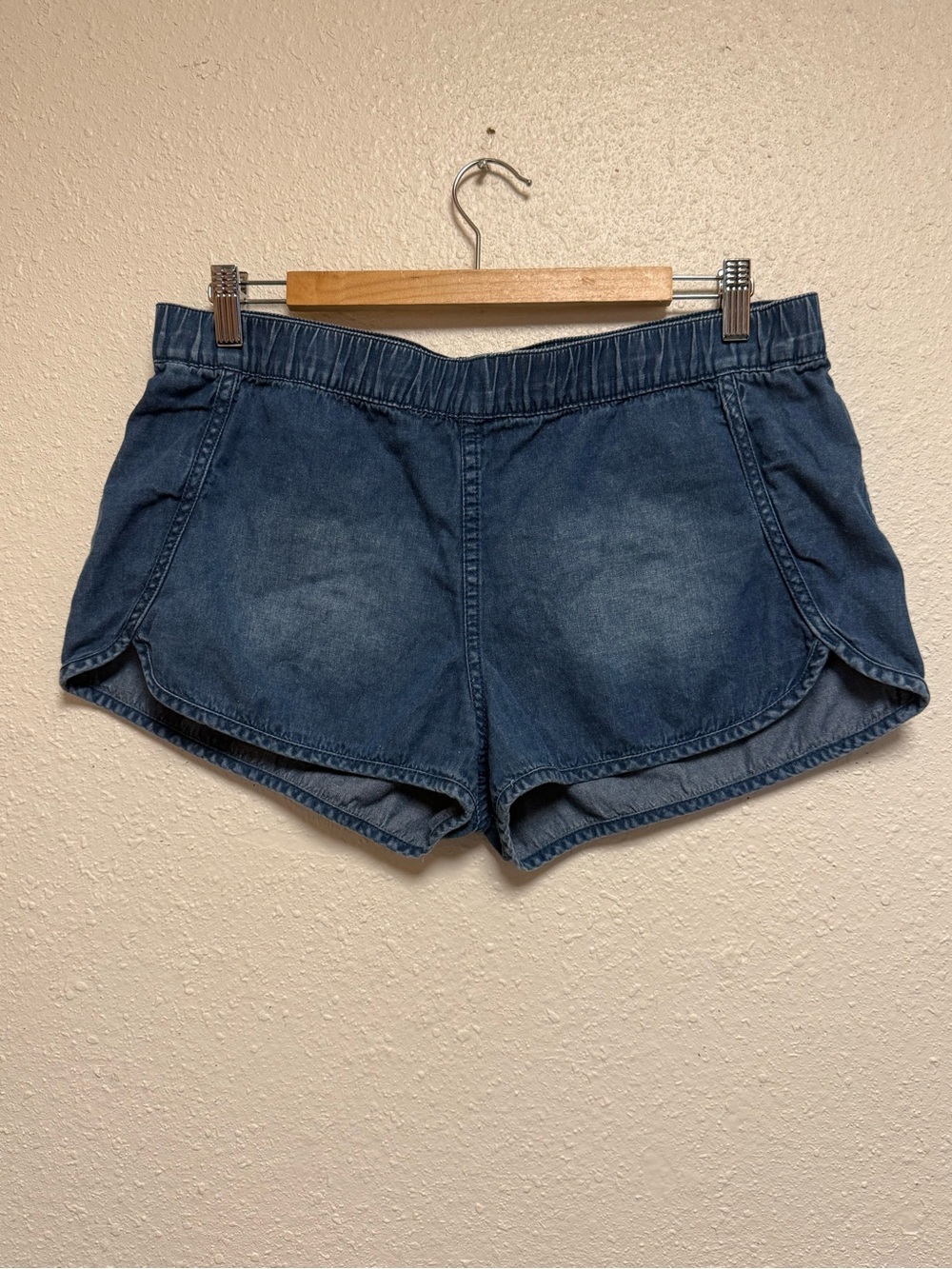 Roxy Indigo Denim Pull-On Jean Shorts
